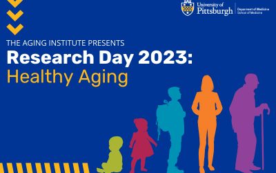 Richard Xu presenting for Aging Institute Day