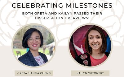 Celebrating Milestones: Greta Cheng and Kailyn Witonsky’s Dissertation Overviews
