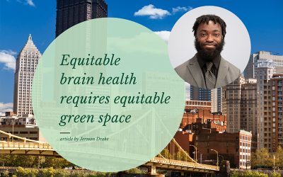 Jermon Drake: Equitable brain health requires equitable green space