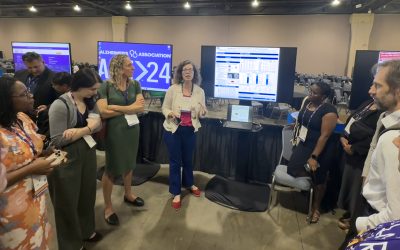 Dr. Shaaban chaired a Guided Poster Tour at AAIC 2024